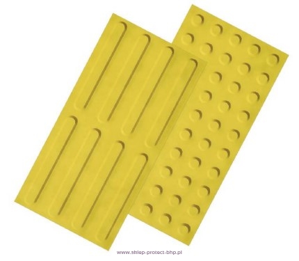 Ostrzegawcza płytka BRAJL 