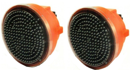 Lampa wczesnego ostrzegania do tablica U-27 LED zestaw 2 szt. fi 300