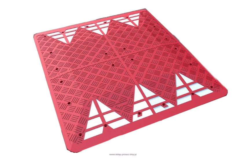 Próg wyspowy gumowy zwajniający 1800x2000 mm ISLE 4
