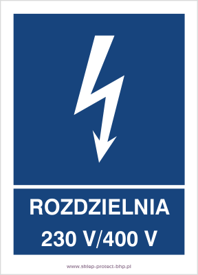 Znak elektryczny HG027