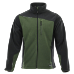 Oliwkowo-czarny polar COMFORT PLUS - przód
