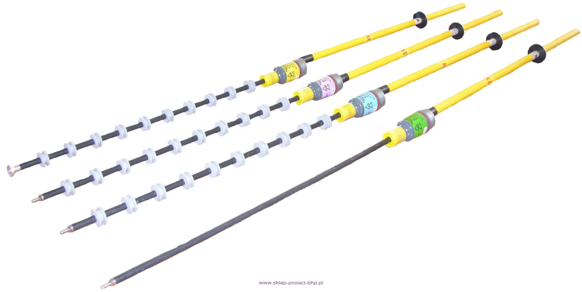 Akustyczno-optyczny wskaźnik napięcia (z uchwytem izolacyjnym)