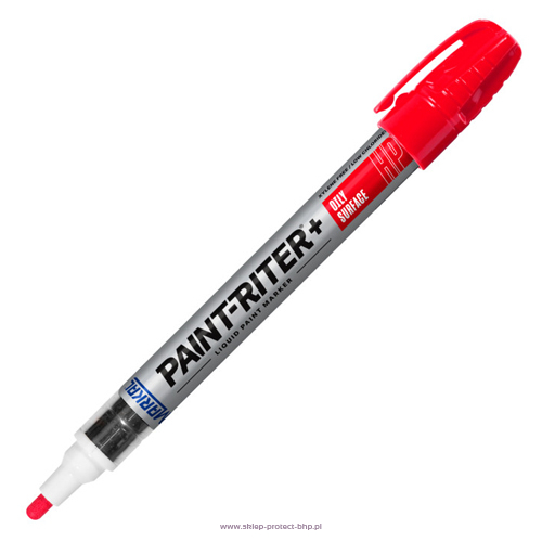 Czerwony marker Paint Riter Oily Surface HP