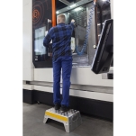 Aluminiowy stopień roboczy DS 851 - zastosowanie