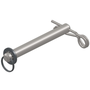 ASB500-130 - Sworzeń z zawleczką 16mm