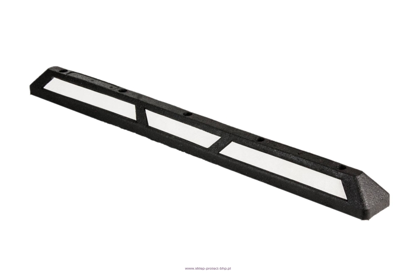 Biały separator ruchu punktowy parkingowy U-25b