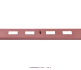 Czerwony elastyczny krawężnik