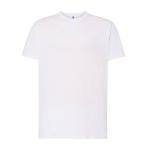 Biały T-SHIRT MĘSKI JHK TSRA 190 PREMIUM