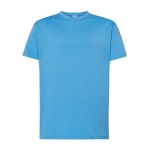 Jasnoniebieski T-SHIRT MĘSKI JHK TSRA 190 PREMIUM