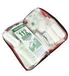 Apteczka samochodowa, saszetka DIN13164, EUROPA - zawartość