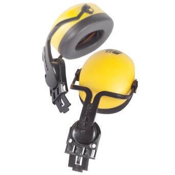 IHA 120 - Rozłączalne ochronniki słuchu o plastikowej konstrukcji - kolor żółty - SNR 23