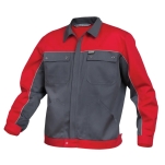 Bluza szwedzka STERNIK czerwono-szara