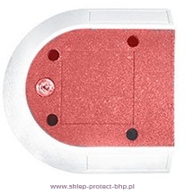 Czerwony element narożny MINI Azyl