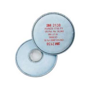 3M™ Filtr Przeciwpyłowy 2138 P3 R (20 sztuk w opakowaniu)