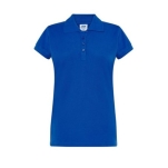 Niebieska koszulka damska polo POPL 200 JHK