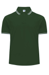 Zielona koszulka polo 210 CONTRAST JHK