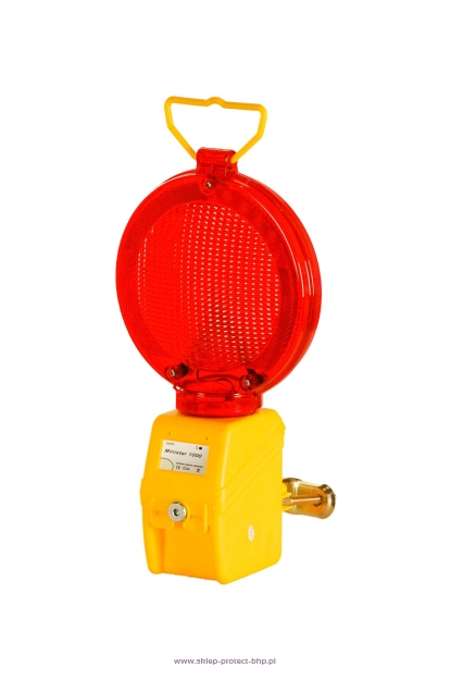 Czerwona lampa drogowa MINISTAR 1000
