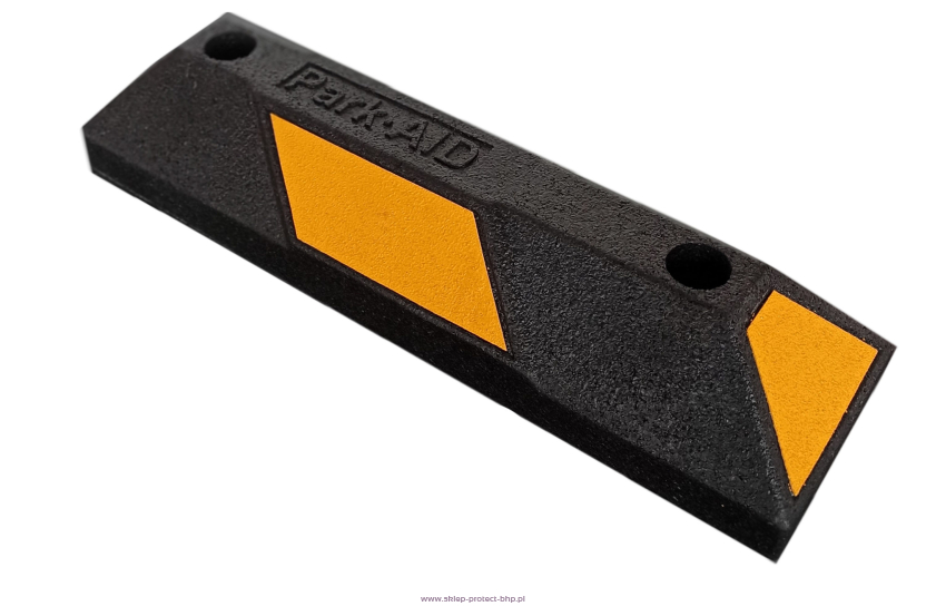 Separator parkingowy U-25b - żółta taśma