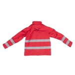 KB 041 - Kurtka SOFTSHELL z szelkami bezpieczeństwa P-11 - z pasami odblaskowymi