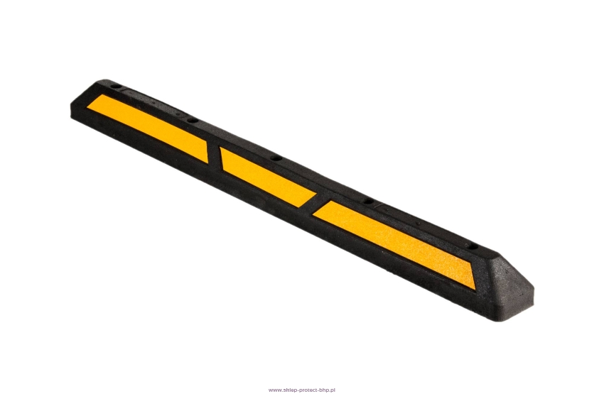 Żółty separator ruchu punktowy parkingowy U-25b