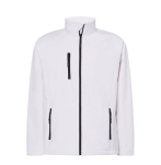 Biała męska kurtka softshell JHK