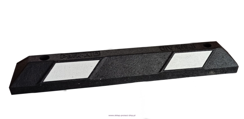 Separator parkingowy U-25b biało czarny 900 mm