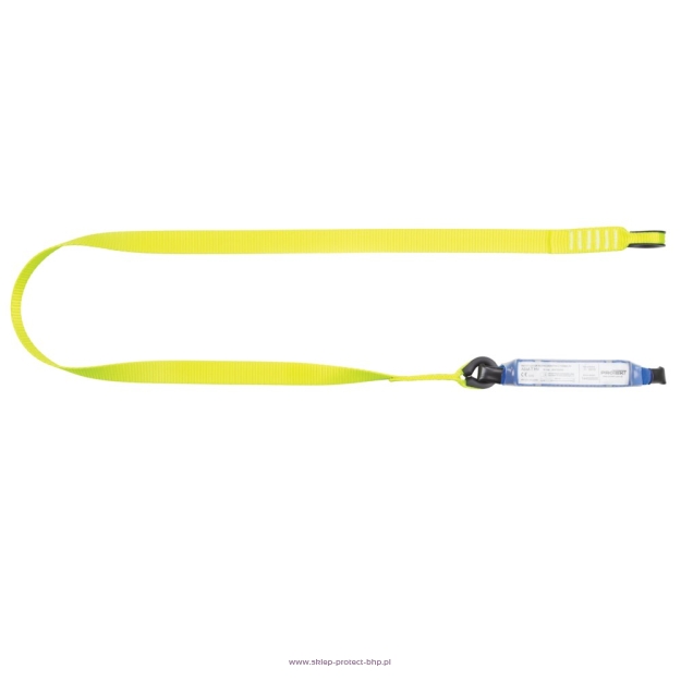 Amortyzator bezpieczeństwa HV  z pojedynczą taśmą bez zatrzaśników ABM-T HV