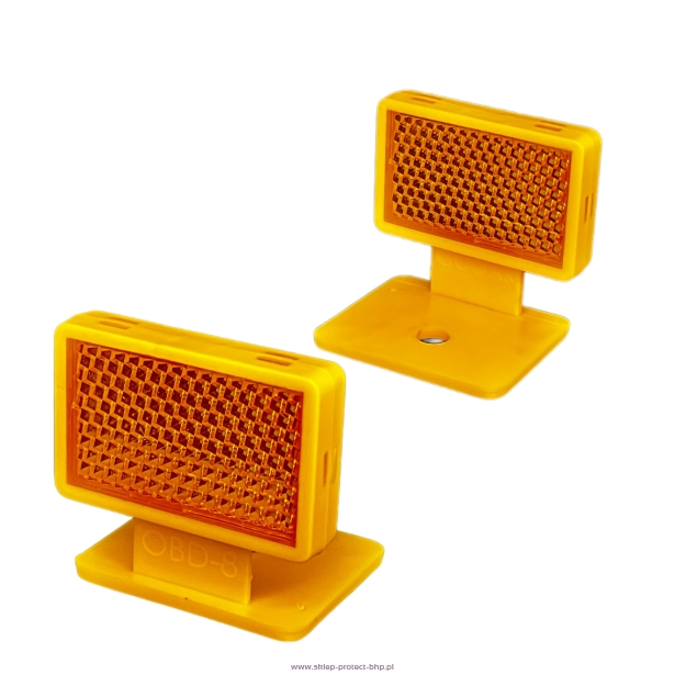 Odblask tymczasowej bariery drogowej OBD-8