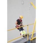 Zakrawędziowy przenośny punkt kotwiczący DW 200 - zastosowanie