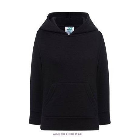 Czarna bluza dziecięca KID KANGAROO JHK