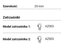 LA 101 - Linka amortyzująca bez zatrzaśników - 4