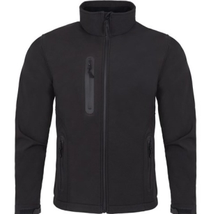 KURTKA MĘSKA SOFTSHELL 8000 PREMIUM JHK BLACK 