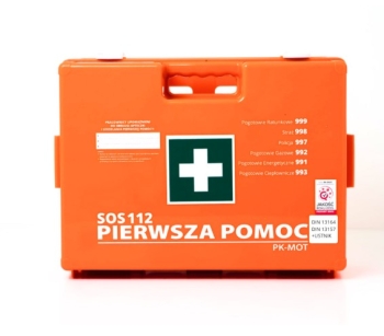 Apteczka przemysłowa K-20 1x DIN13164 + 1x DIN13157 PK-MOT