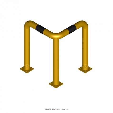 Odbojnica typu L fi 76,1 wysokość 600 mm