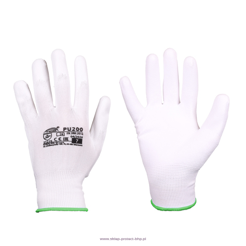 Rękawice poliuretanowe PU 200 MOST, r.7