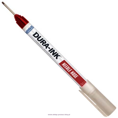 Czerwony marker z wydłużoną mikro końcówką DURA-INK 5