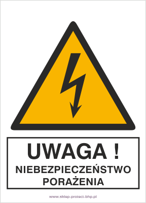 Znak elektryczny HA019