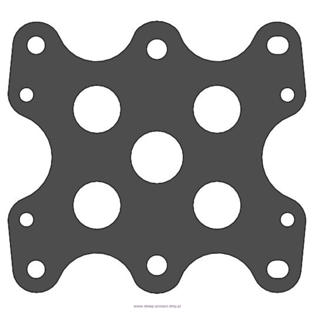 RUP504-RUP506-UTB-ADAPTOR - Płyta łącząca do wyciągarek RUP504 / RUP506
