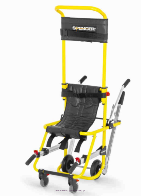 SPENCER Krzesło ewakuacyjne transportowe PRO SKID-E MAX do 250KG, Transport w górę i w dół