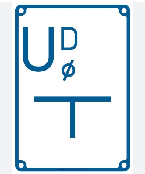 Tablica orientacyjna przyłączenia uziomu JB006