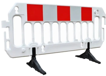 Zapora drogowa EURO biała