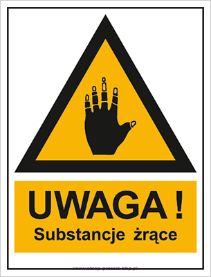 Znak BHP - JA010