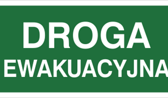 Droga ewakuacyjna - Znak ewakuacyjny - AC005