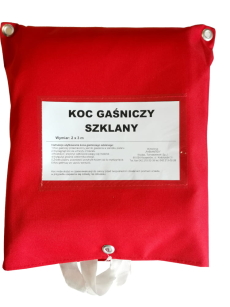 Koc gaśniczy 200x300 cm , tkanina do gaszenia, DUŻY