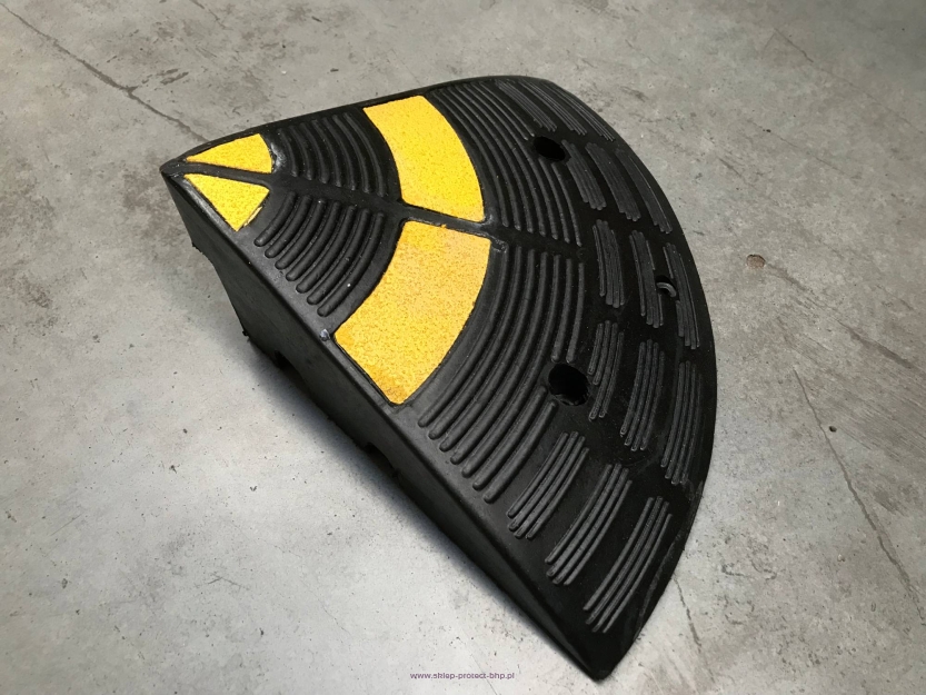 Zakończenie najazdu gumowego 10 cm