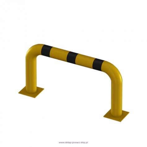 Odbojnica liniowa Ø114,3 wysokość 600 mm, długość 1500 mm