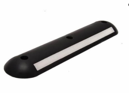 Hol-separator 70 cm czarny z białym odblaskiem SP/70'/ca