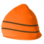 Pomarańczowa czapka zimowa DROGOWIEC WINTER