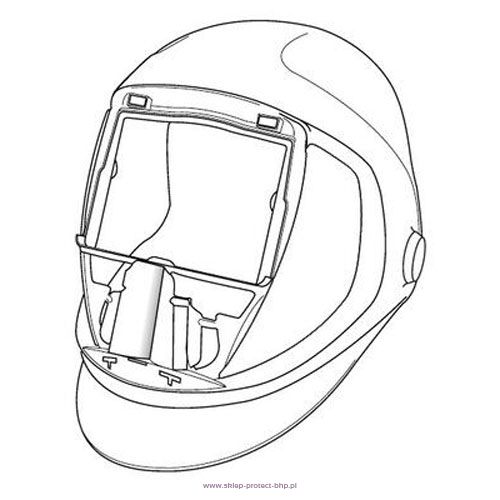 Zewnętrzna przednia osłona przyłbicy 3M™ Speedglas™
