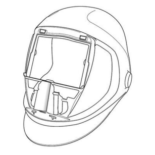 Zewnętrzna przednia osłona przyłbicy 3M™ Speedglas™